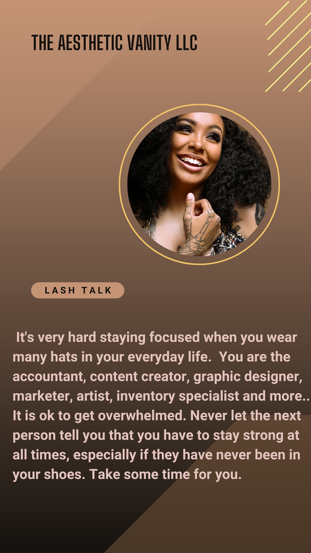Self Care and Owning a Business