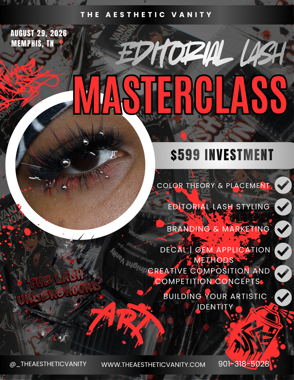 EDITORIAL LASH MASTERCLASS